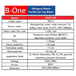 Mesin Aquades ( Demineral water ) Laboratorium UPWT-30B