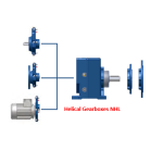 Gearbox Helical Gearboxs NHL