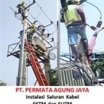 Instalasi Saluran Kabel SKTM dan SUTM Tangerang