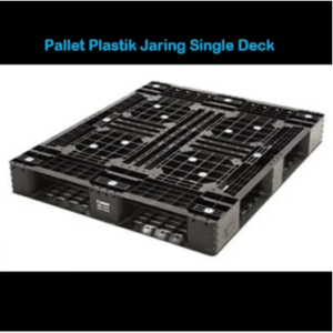 Pallet Plastik Jaring Single Deck