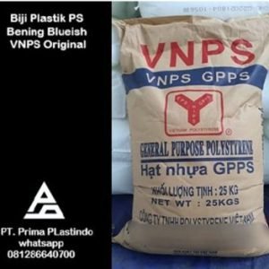 Biji Plastik PS Bening Blueish VNPS Original