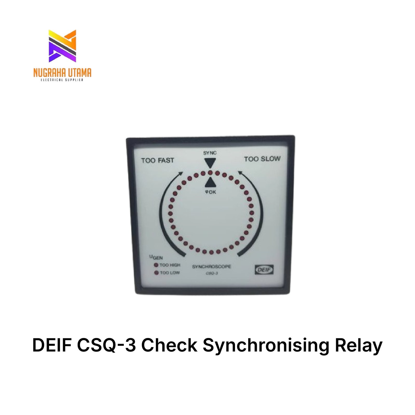 DEIF CSQ-3 Check Synchronising Relay