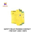 SAFETY RELAY PHOENIX CONTACT - PSR-SCP- 24DC -ESP4