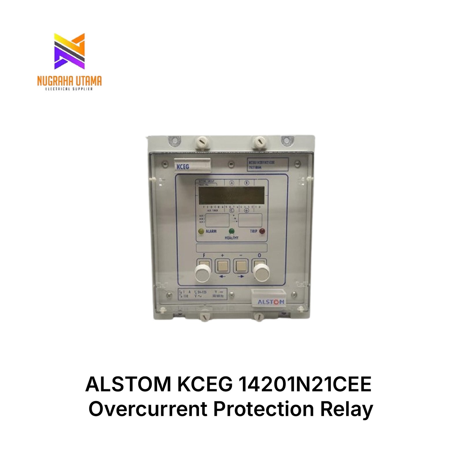 ALSTOM KCEG 14201N21CEE Overcurrent Protection Relay