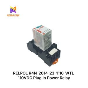 RELPOL R4N-2014-23-1110-WTL 110VDC Plug In Power Relay