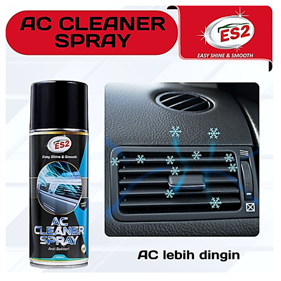 ES2 AC Cleaner Spray / Pembersih AC Mobil / Foam AC Cleaner