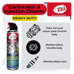 ES2 Pembersih Karburator HEAVY DUTY / Pembersih Injeksi / Carburator & Injection Cleaner - 300 ML