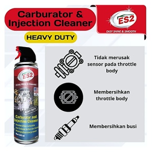 ES2 Pembersih Karburator HEAVY DUTY / Pembersih Injeksi / Carburator & Injection Cleaner - 300 ML
