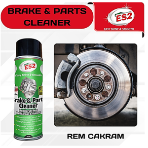 ES2 Cairan Pembersih Kampas Rem / Part Rem Motor & Mobil / Brake ES2 Parts Cleaner Pembersih Kampas Rem Motor & Mobil & Parts Cleaner