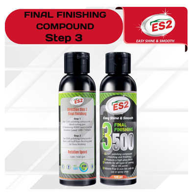 ES2 Final Finishing Compound Penghilang Baret Halus Step 3