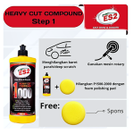 ES2 Heavy Cut Compound Penghilang Baret Parah Step 1