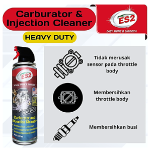 ES2 Carburator & Injection Cleaner Pembersih Karburator HEAVY DUTY