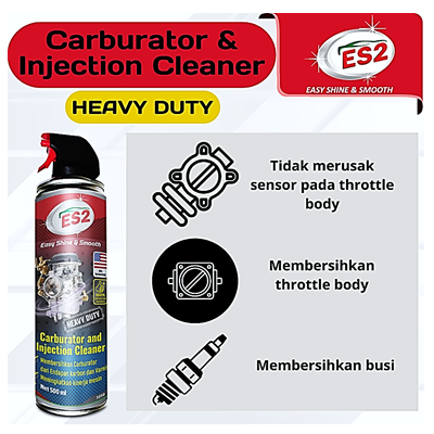 ES2 Carburator & Injection Cleaner Pembersih Karburator HEAVY DUTY