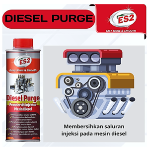 ES2 Purging Diesel Cleaner Pembersih Injektor Mesin Diesel