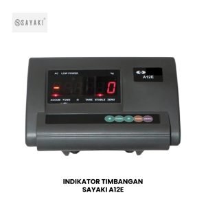 INDIKATOR TIMBANGAN SAYAKI A12E