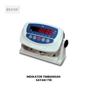 INDIKATOR TIMBANGAN SAYAKI T18