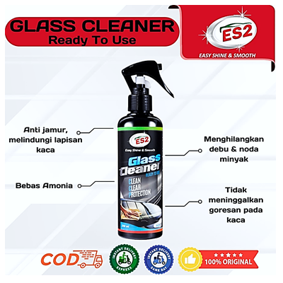 ES2 Pembersih dan Penghilang Jamur & Pengkilap Kaca Mobil