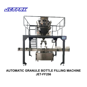 AUTOMATIC GRANULE BOTTLE FILLING MACHINE JET-FF256