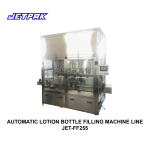 AUTOMATIC LOTION BOTTLE FILLING MACHINE LINE JET-FF255