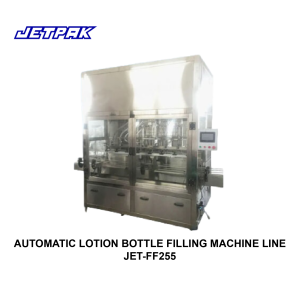 AUTOMATIC LOTION BOTTLE FILLING MACHINE LINE JET-FF255