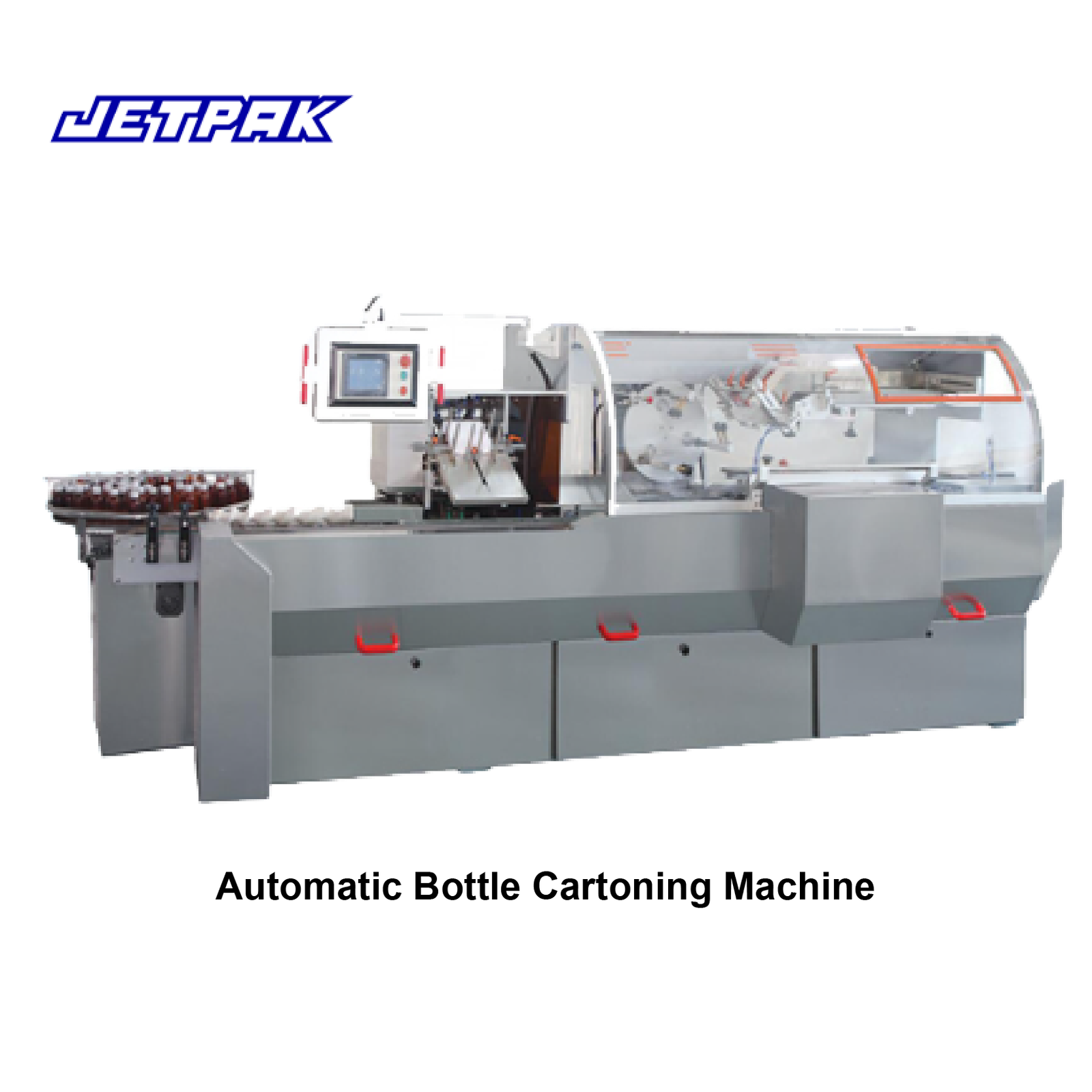 Automatic Bottle Cartoning Machine