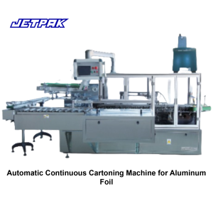 Automatic Continuous Cartoning Machine for Aluminum Foil