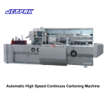 Automatic High Speed Continuos Cartoning Machine