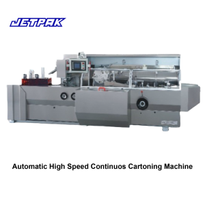 Automatic High Speed Continuos Cartoning Machine