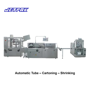 Automatic Tube – Cartoning – Shrinking