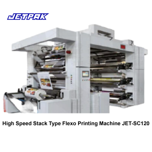 High Speed Stack Type Flexo Printing Machine JET-SC120