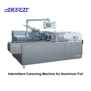 Intermittent Cartoning Machine for Aluminum Foil