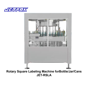 Rotary Square Labeling Machine forBottle/Jar/Cans JET-RSLA