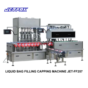 LIQUID BAG FILLING CAPPING MACHINE JET-FF257