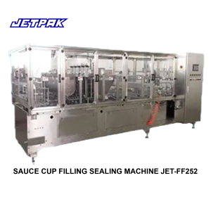 SAUCE CUP FILLING SEALING MACHINE JET-FF252