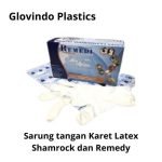 Sarung Tangan Karet Latex Shamrock Dan Remedy