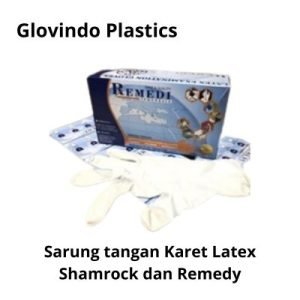 Sarung Tangan Karet Latex Shamrock Dan Remedy