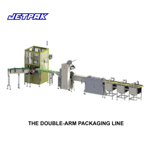 THE DOUBLE-ARM PACKAGING LINE