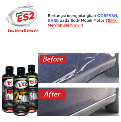 ES2 2500 Menghilangan 100% Baret pada Kendaraan
