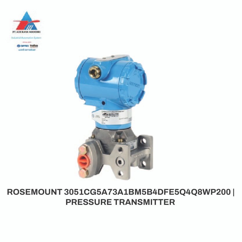 ROSEMOUNT 3051CG5A73A1BM5B4DFE5Q4Q8WP200 | PRESSURE TRANSMITTER