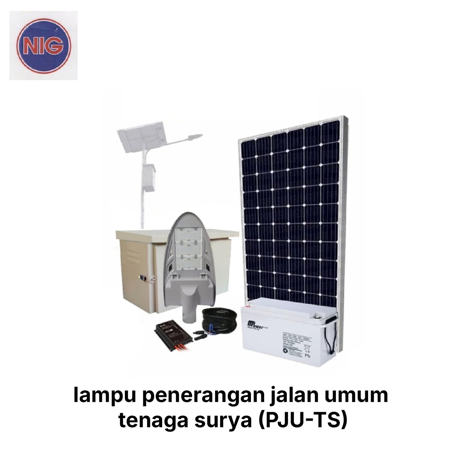 lampu penerangan jalan umum tenaga surya (PJU-TS)