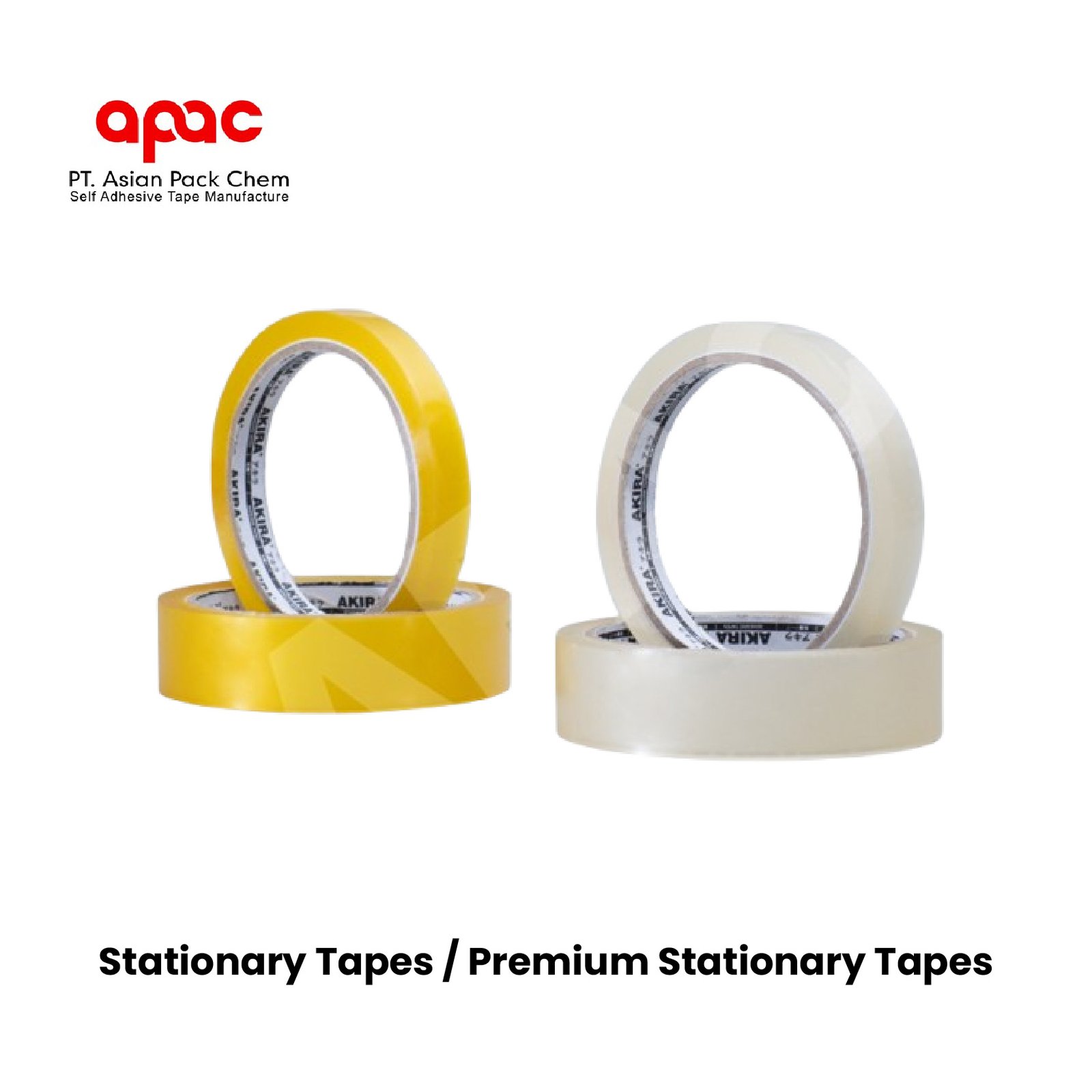 Stationary Tapes / Premium Stationary Tapes