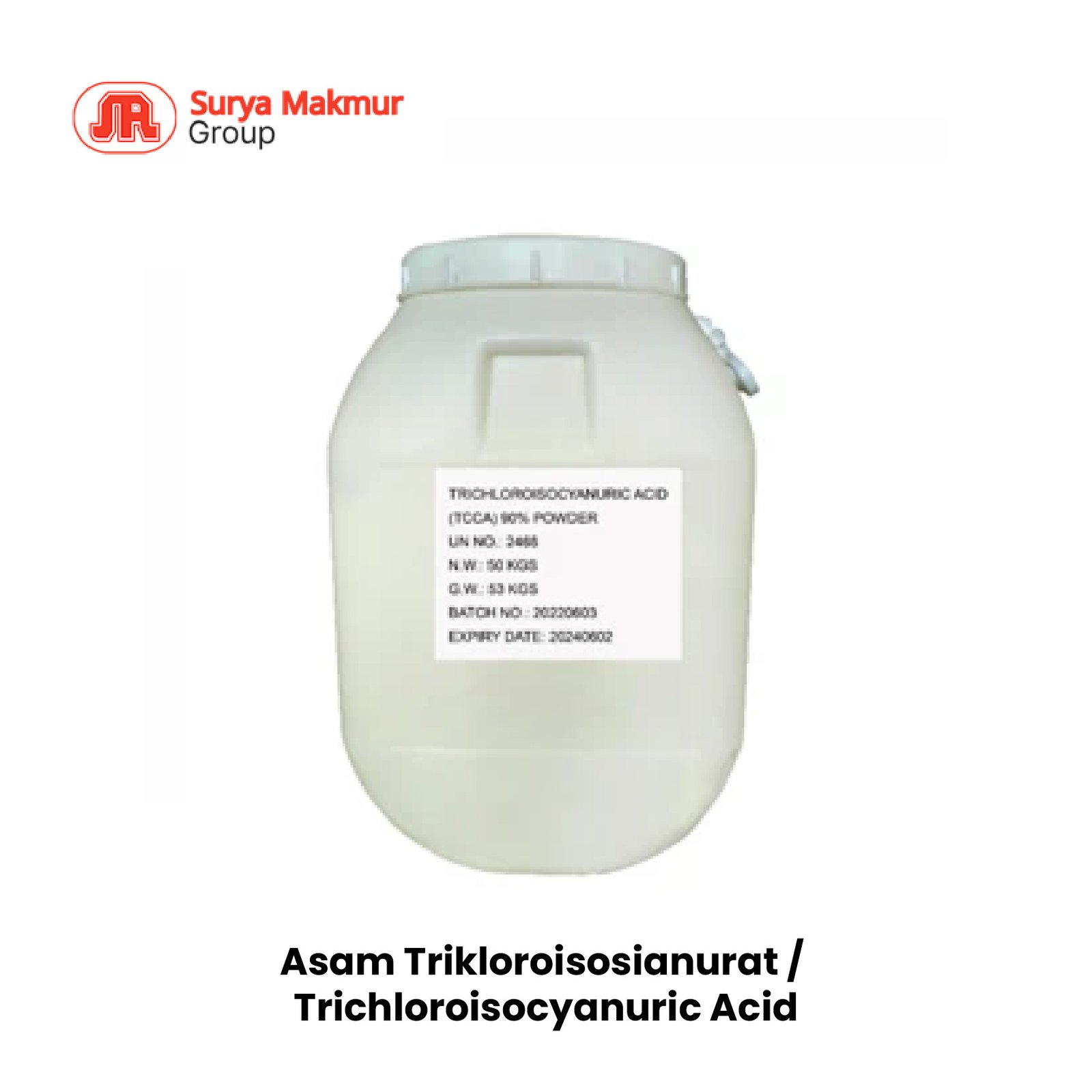 Asam Trikloroisosianurat / Trichloroisocyanuric Acid