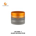 GLASS JAR GOLD 15 GR