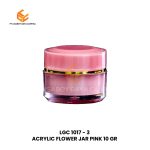 ACRYLIC FLOWER JAR PINK 10 GR