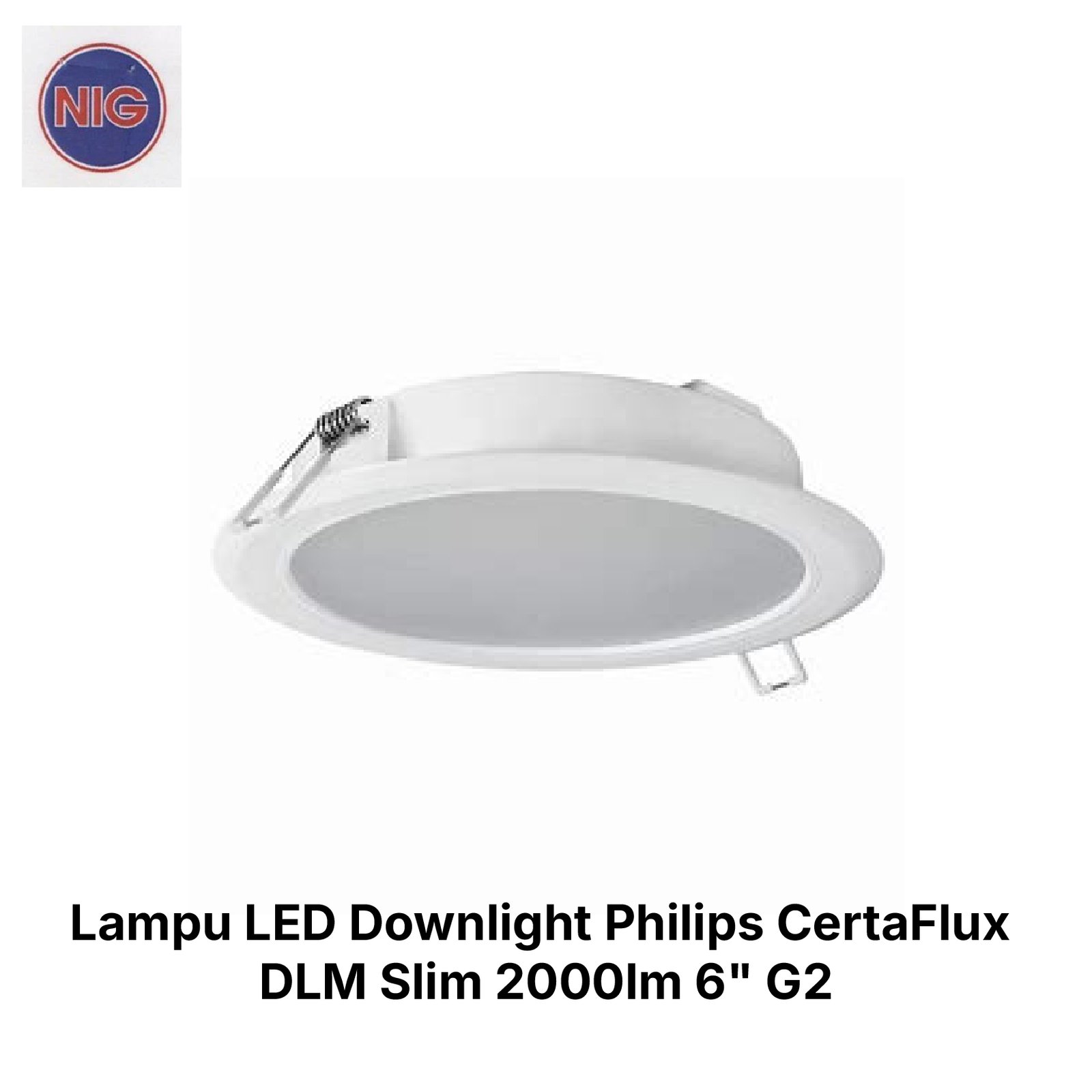 Lampu LED Downlight Philips CertaFlux DLM Slim 2000lm 6