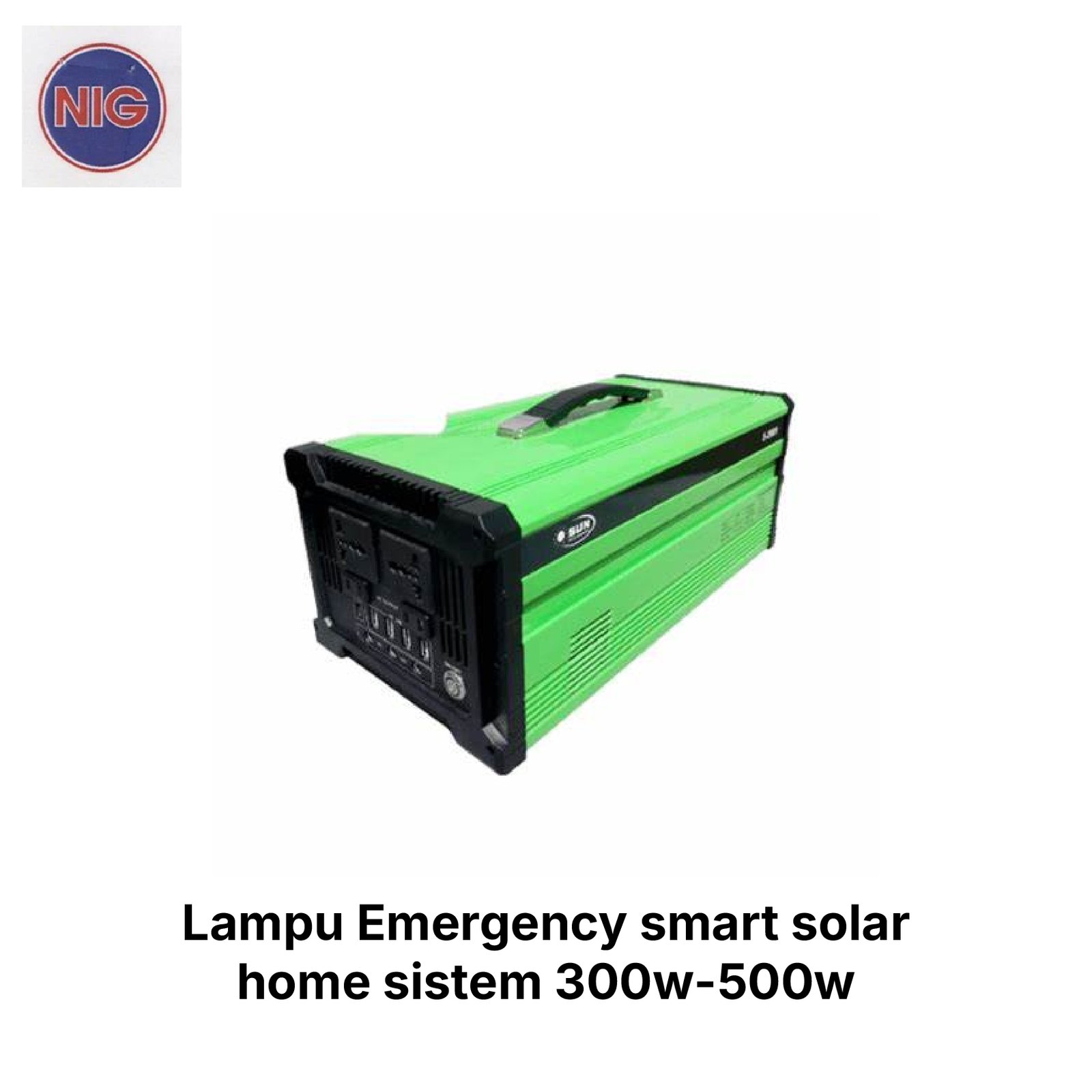 Lampu Emergency smart solar home sistem 300w-500w