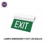 LAMPU EMERGENCY EXIT LED BALCO