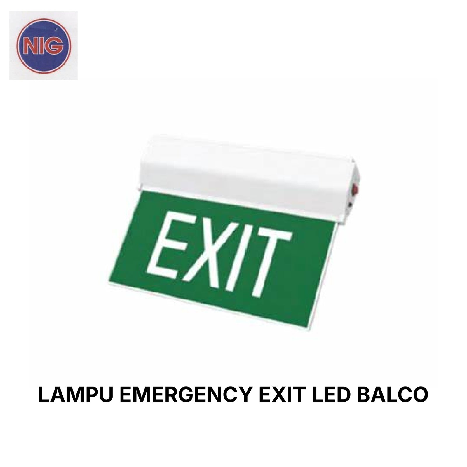 LAMPU EMERGENCY EXIT LED BALCO
