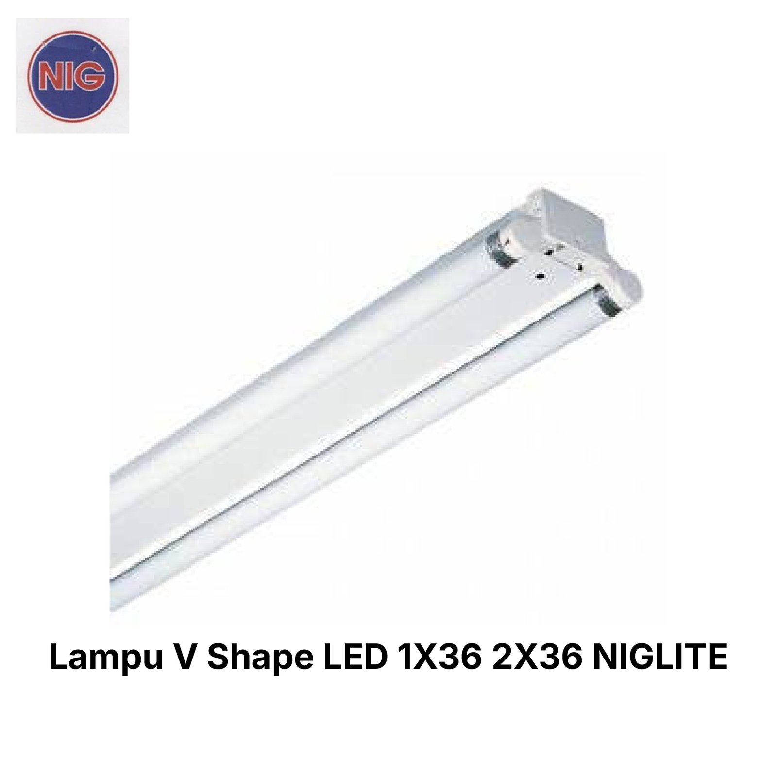 Lampu V Shape LED 1X36 2X36 NIGLITE