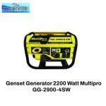 Genset Generator 2200 Watt Multipro GG-2900-4SW